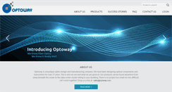 Desktop Screenshot of optoway.com