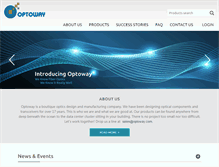 Tablet Screenshot of optoway.com